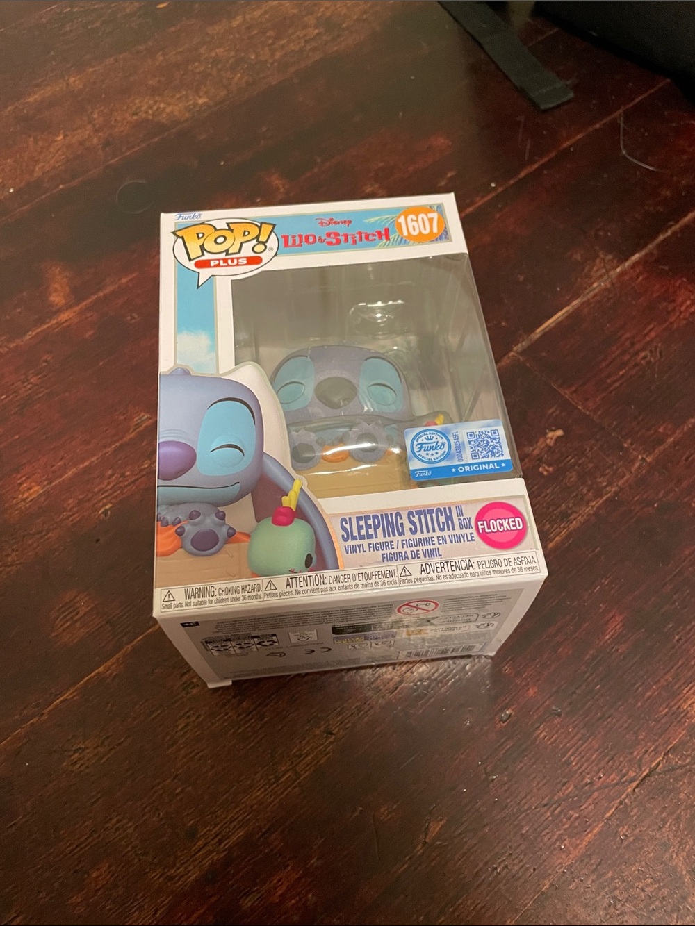 Funko Sleeping Stitch Plush-Style Pop! Plus in Blue